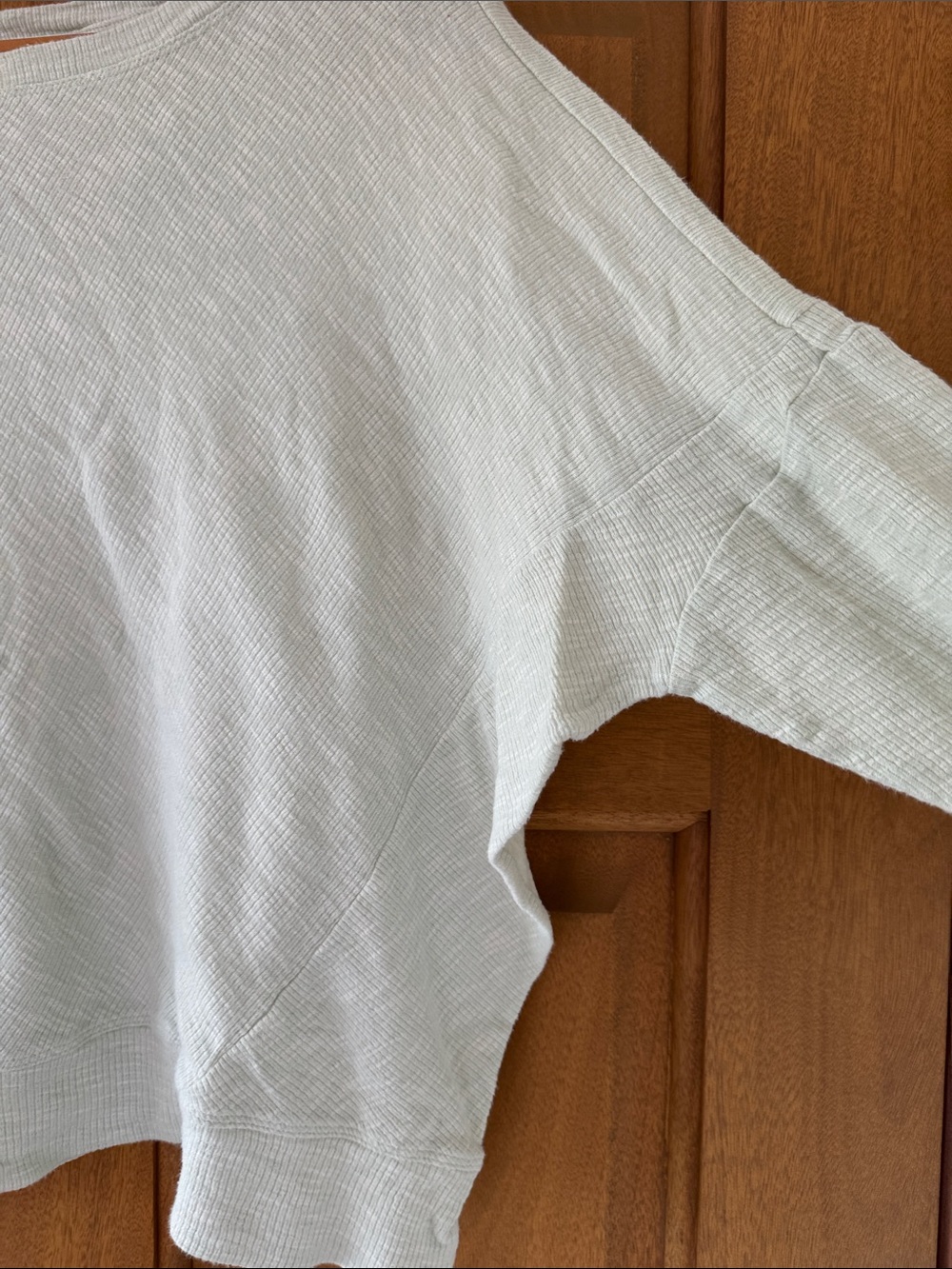 Anthropologie - M - Pale Mint Green Ribbed Knit Top - Picture 3 of 6